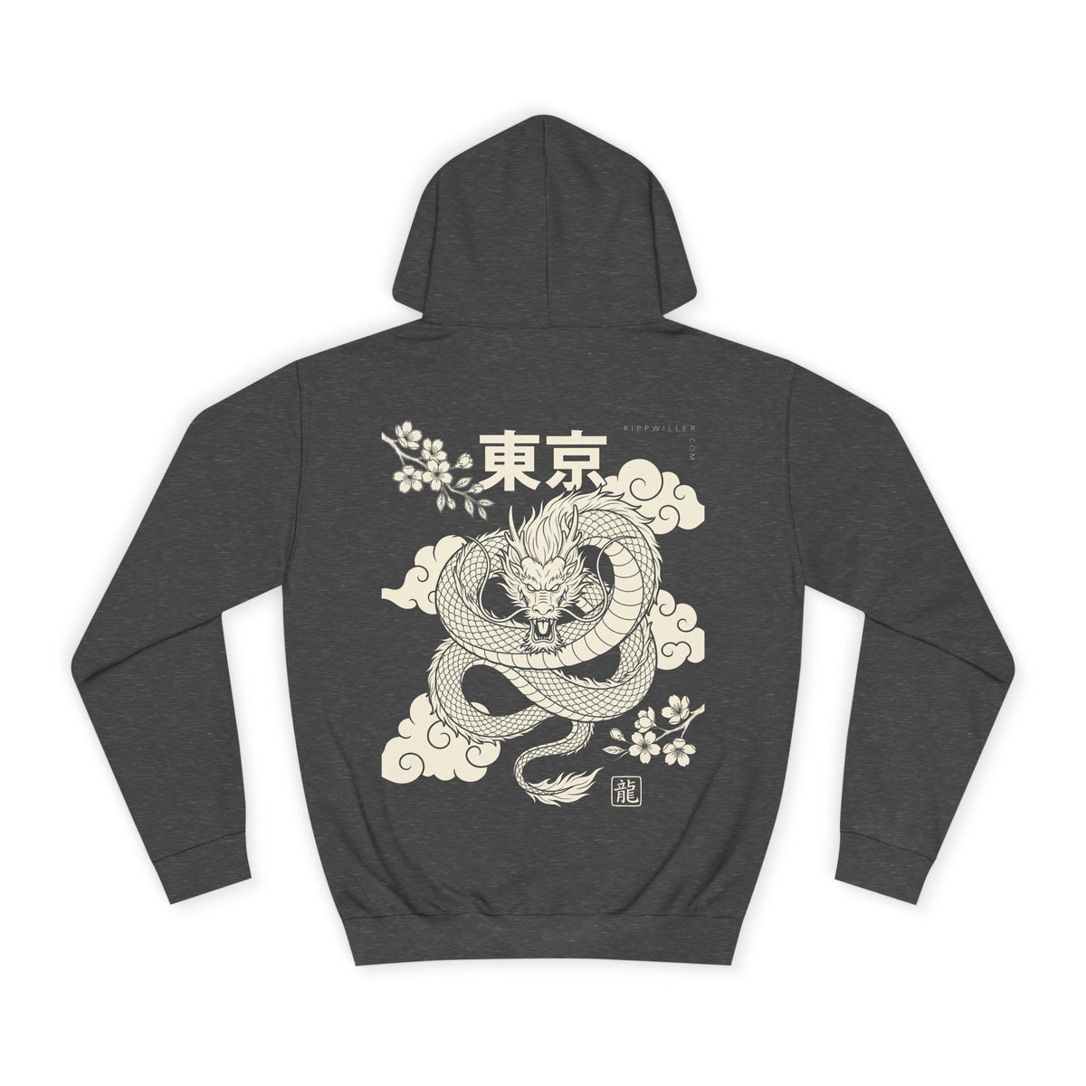 Rippwiller Green Dragon Night Hoodie