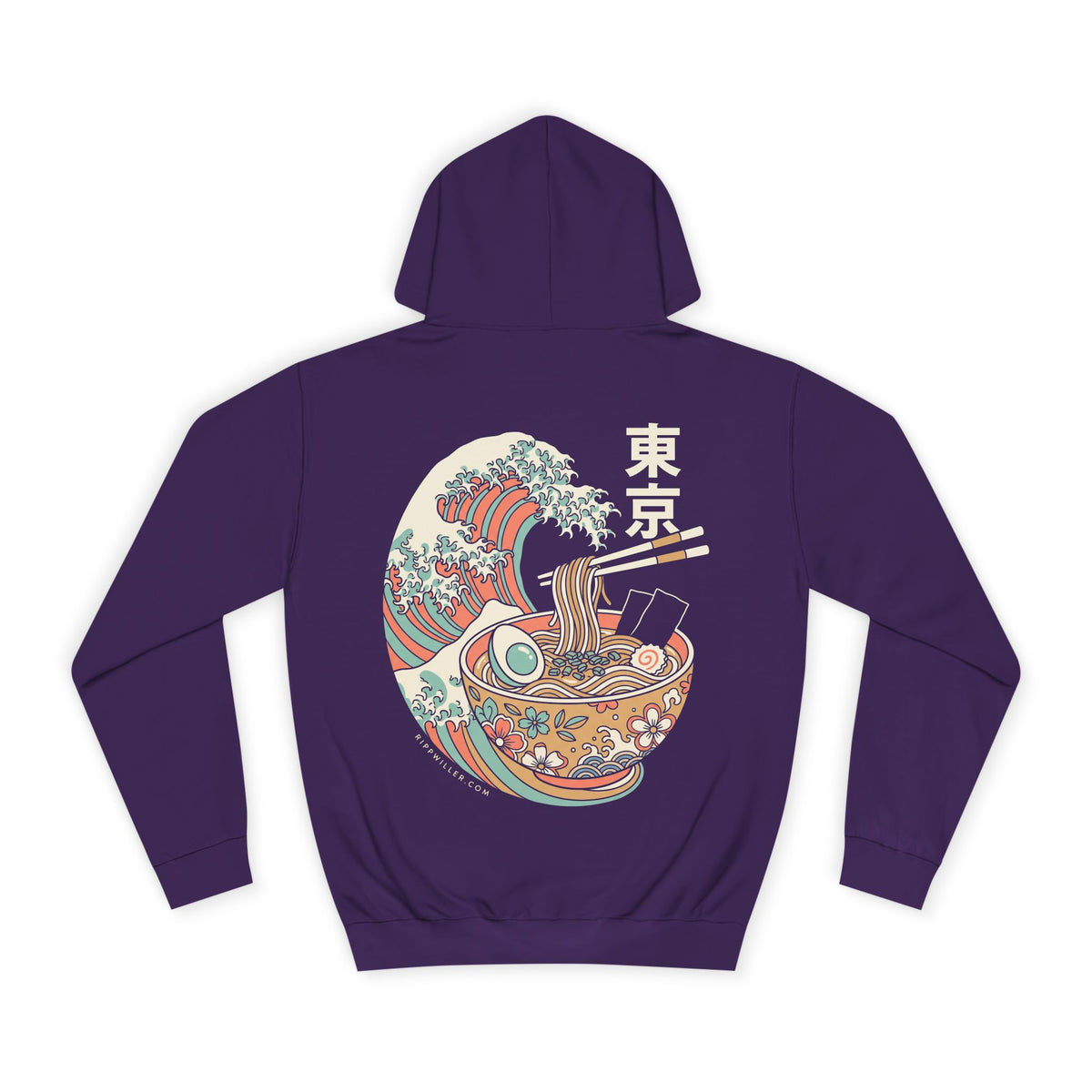 Rippwiller Ramen Wave Night Hoodie