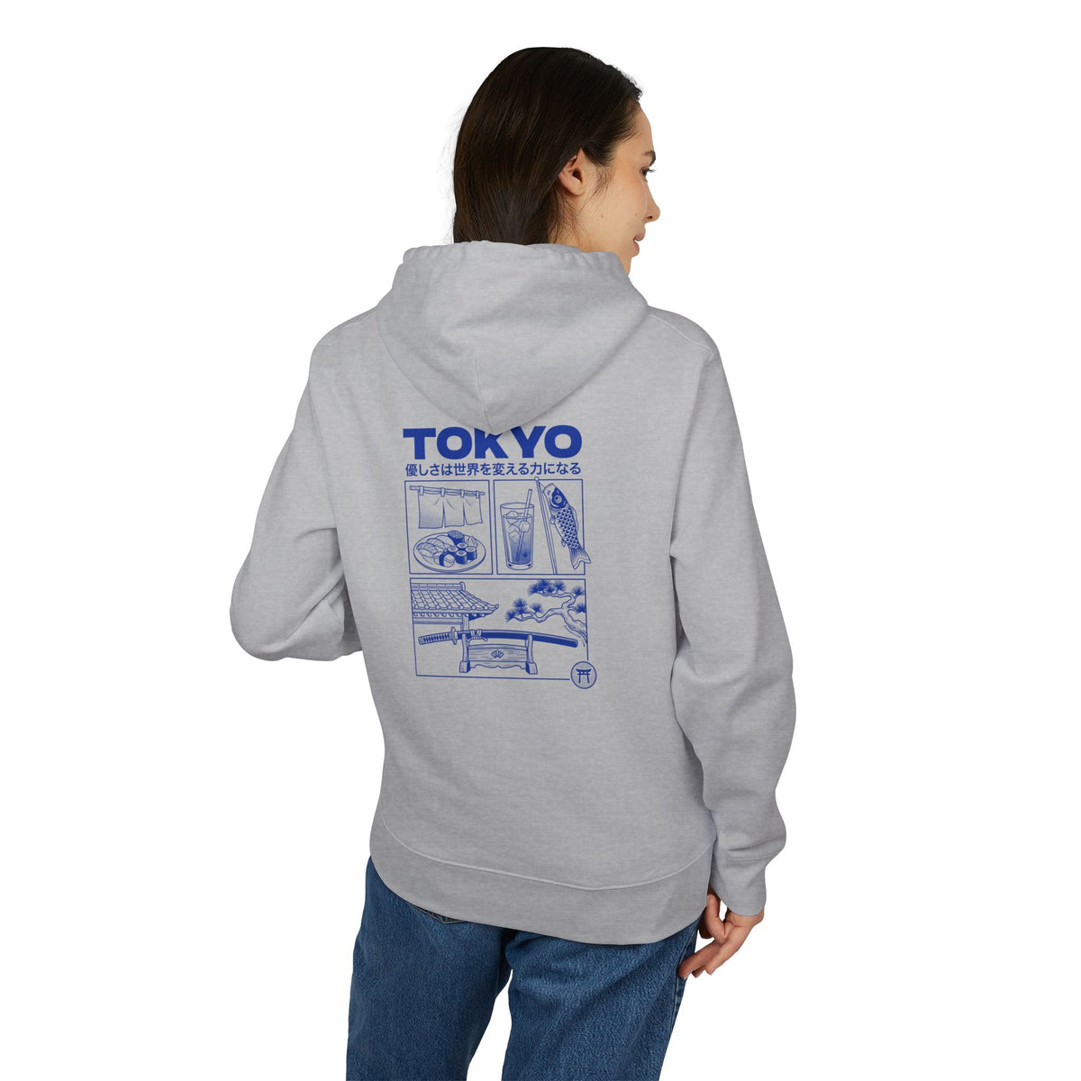 Rippwiller Tokyo Blue Hoodie