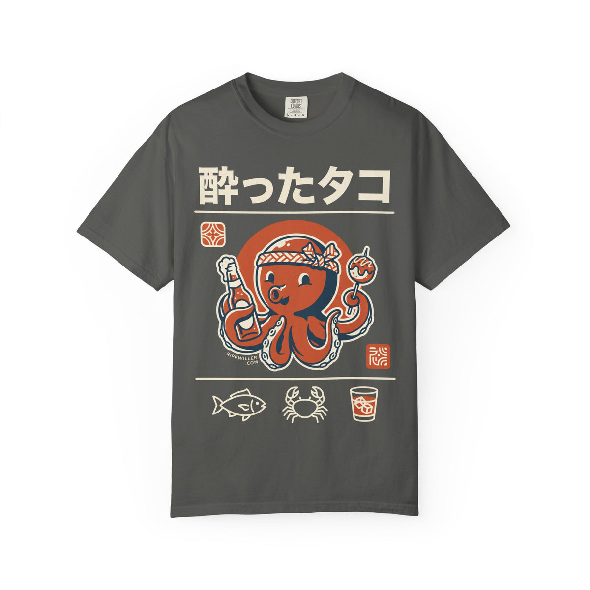 T-shirt Rippwiller Drunken Octopus Night