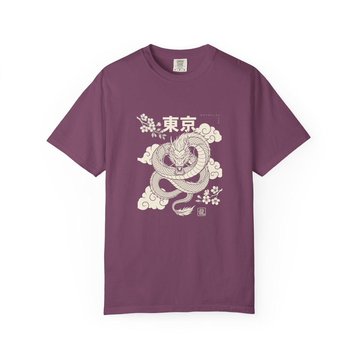 T-shirt Rippwiller Green Dragon Night