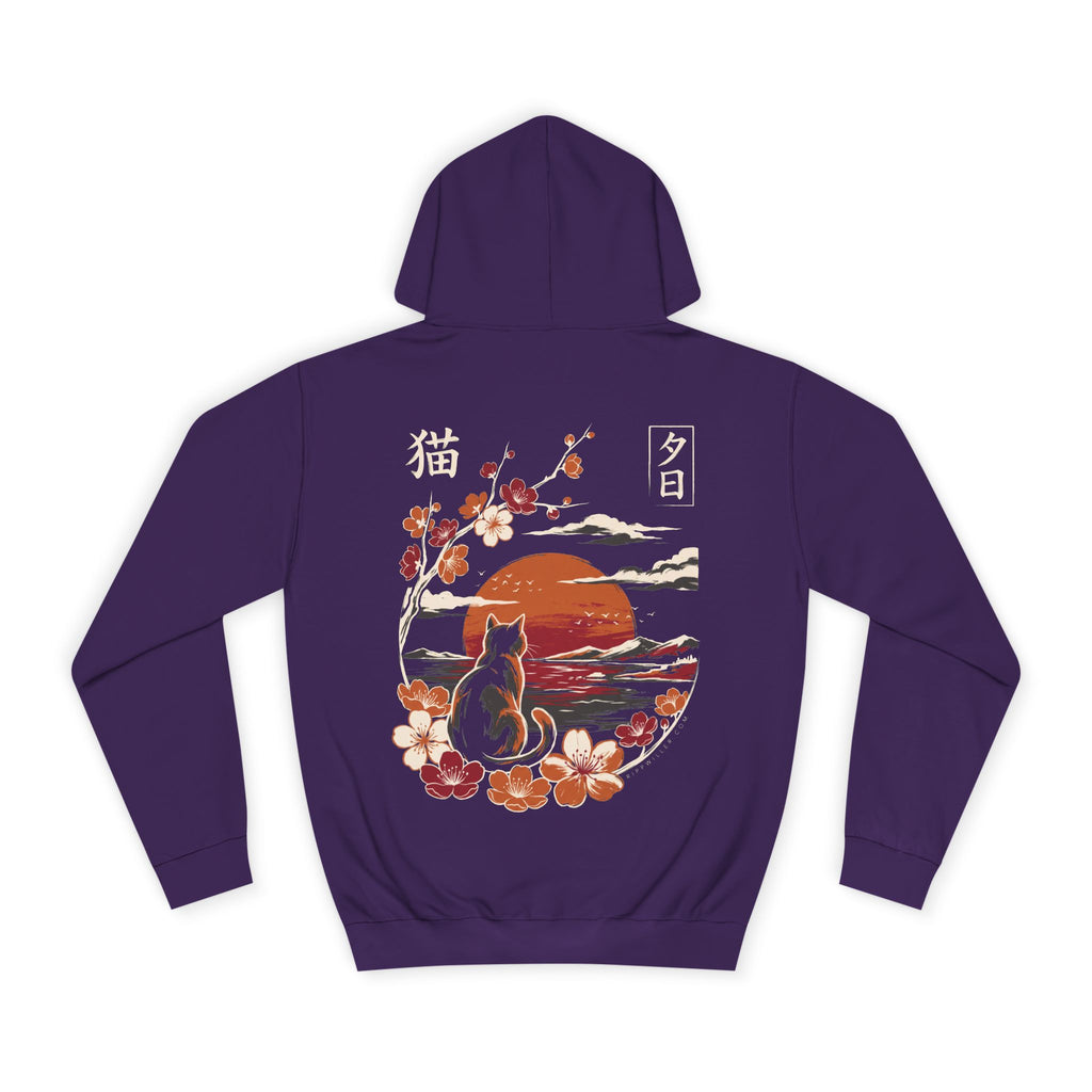 Rippwiller Evening Cat Night Hoodie