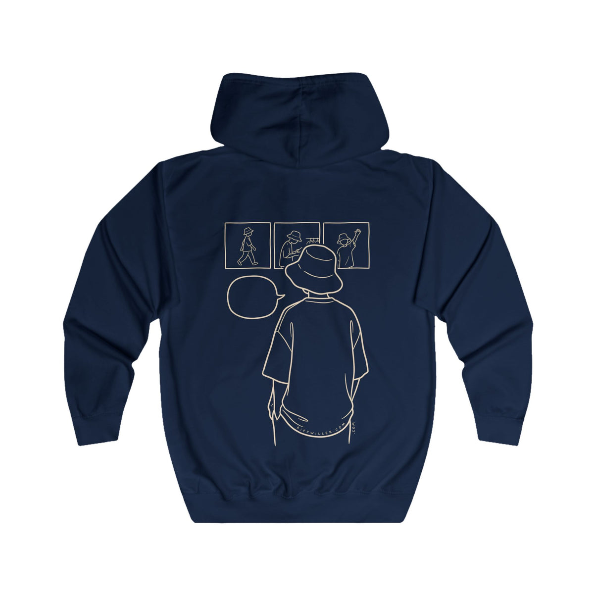Rippwiller Bucket Kid Night Zip Hoodie