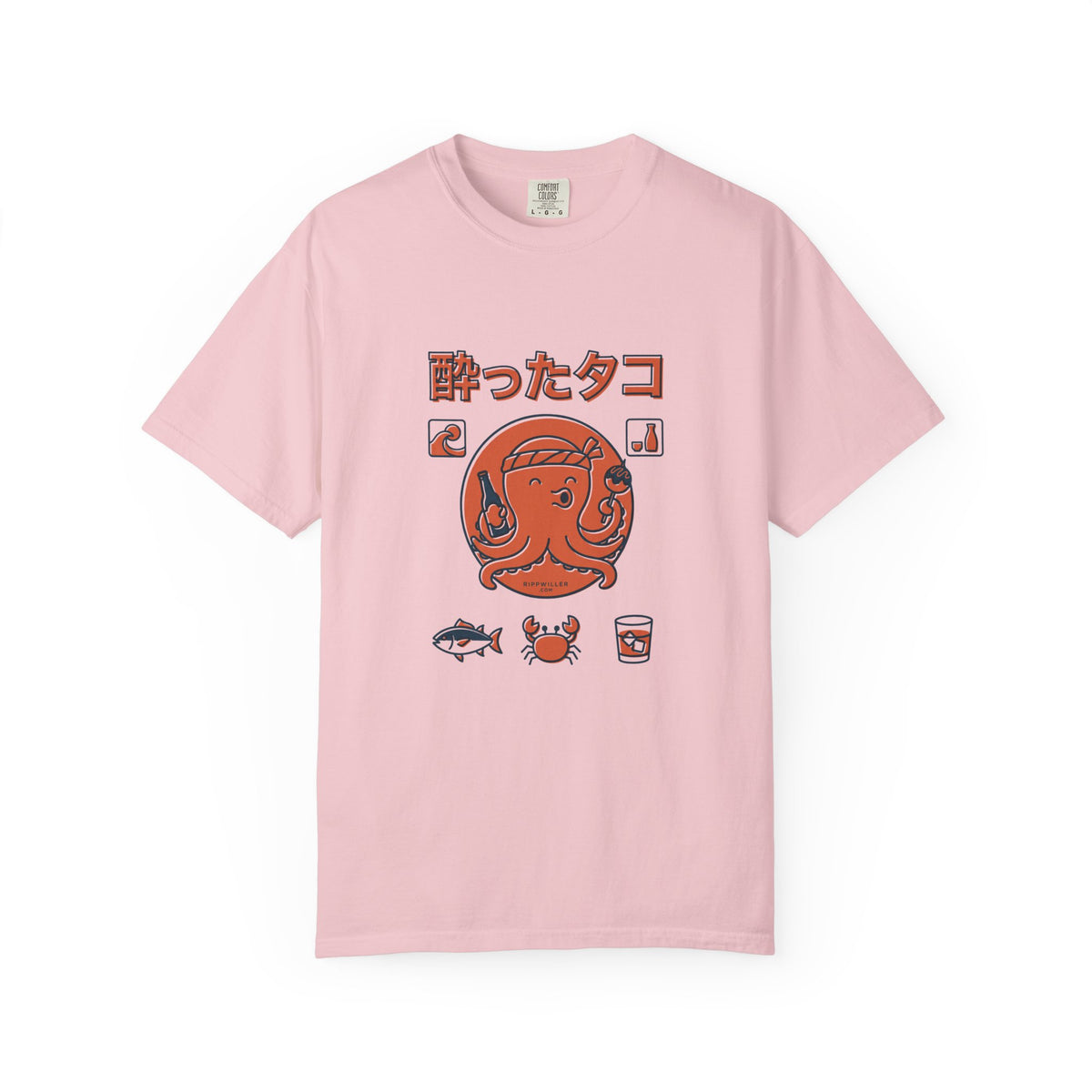 T-shirt Rippwiller Drunken Octopus