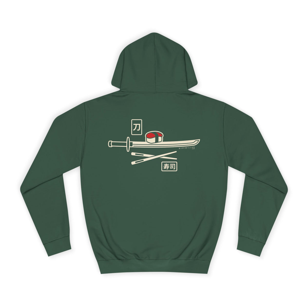 Rippwiller Swords and Sushi Night Hoodie