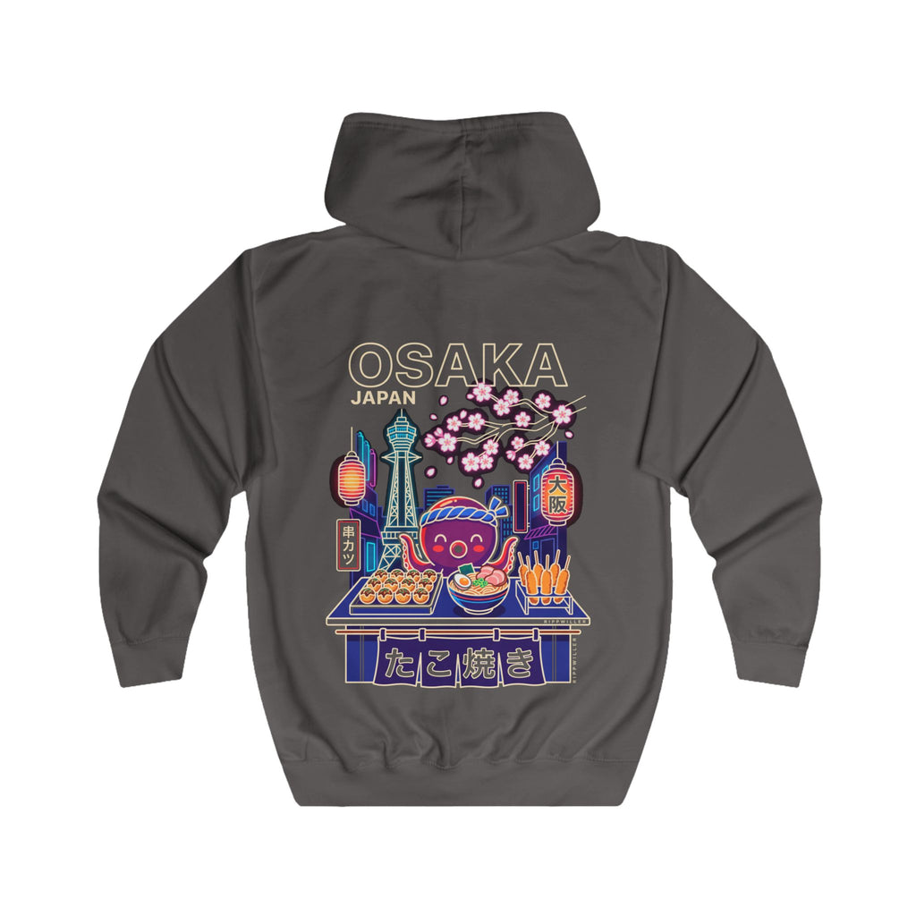 Rippwiller Osaka Night Market Night Zip Hoodie