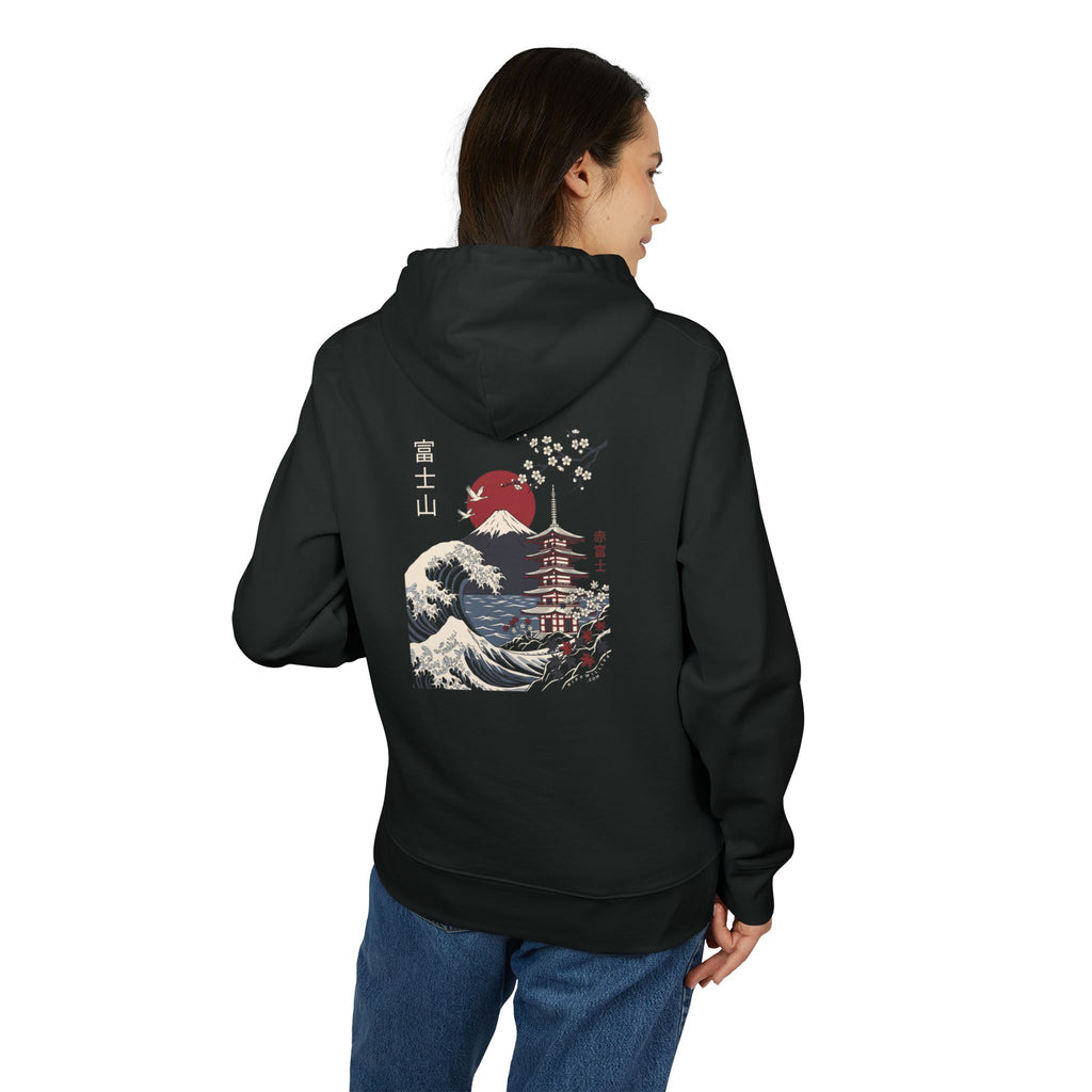 Rippwiller Red Fuji Night Hoodie