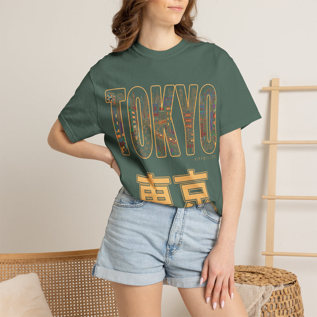 Rippwiller Tokyo Skyline Night Tee