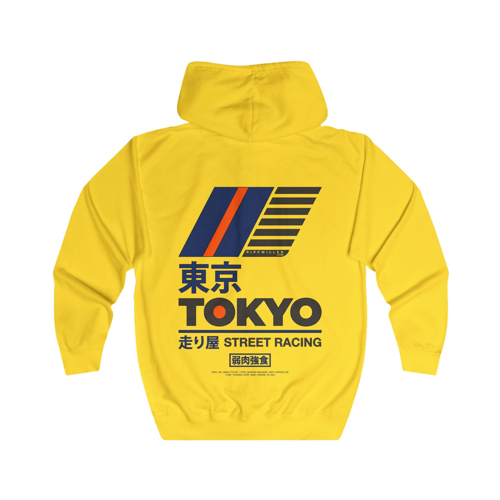 Rippwiller Street Racing Zip Hoodie