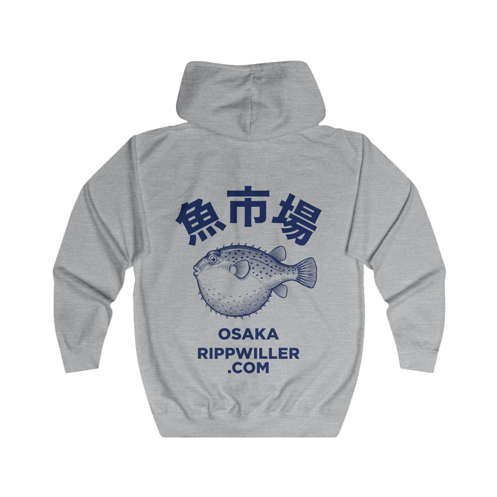Rippwiller Fugu Market Zip Hoodie