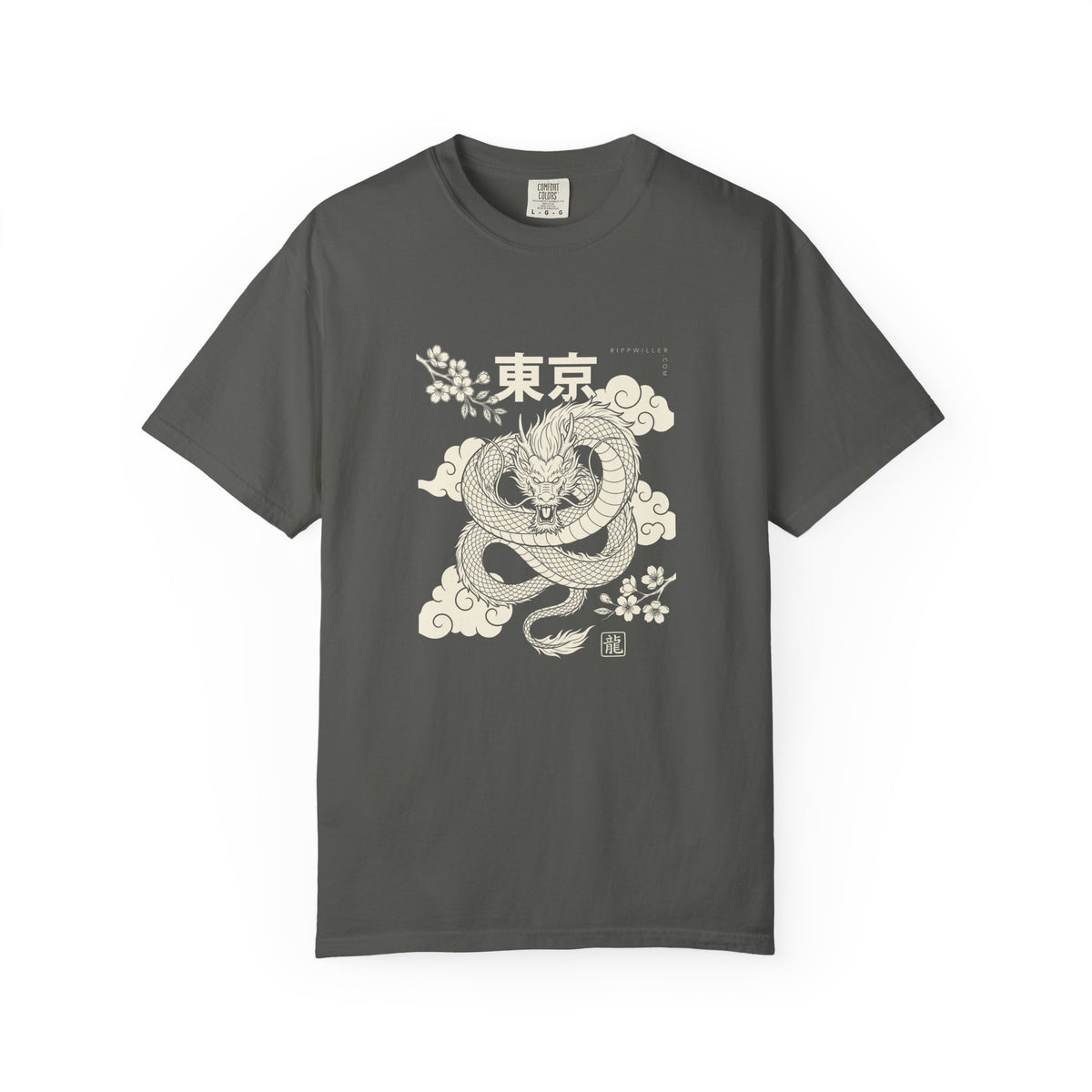T-shirt Rippwiller Green Dragon Night