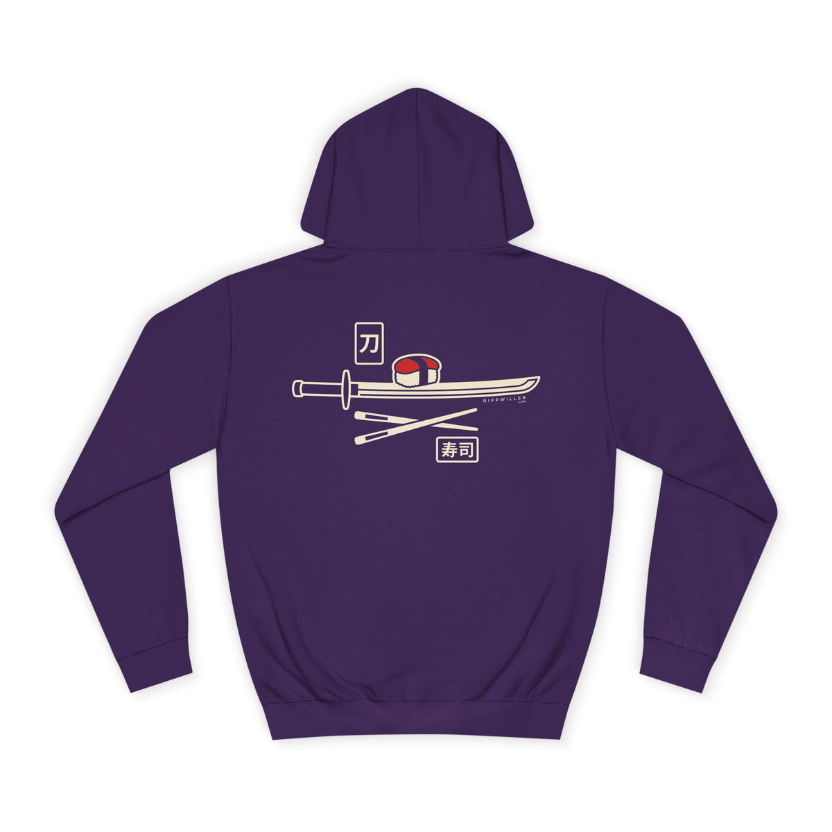 Rippwiller Swords and Sushi Night Hoodie
