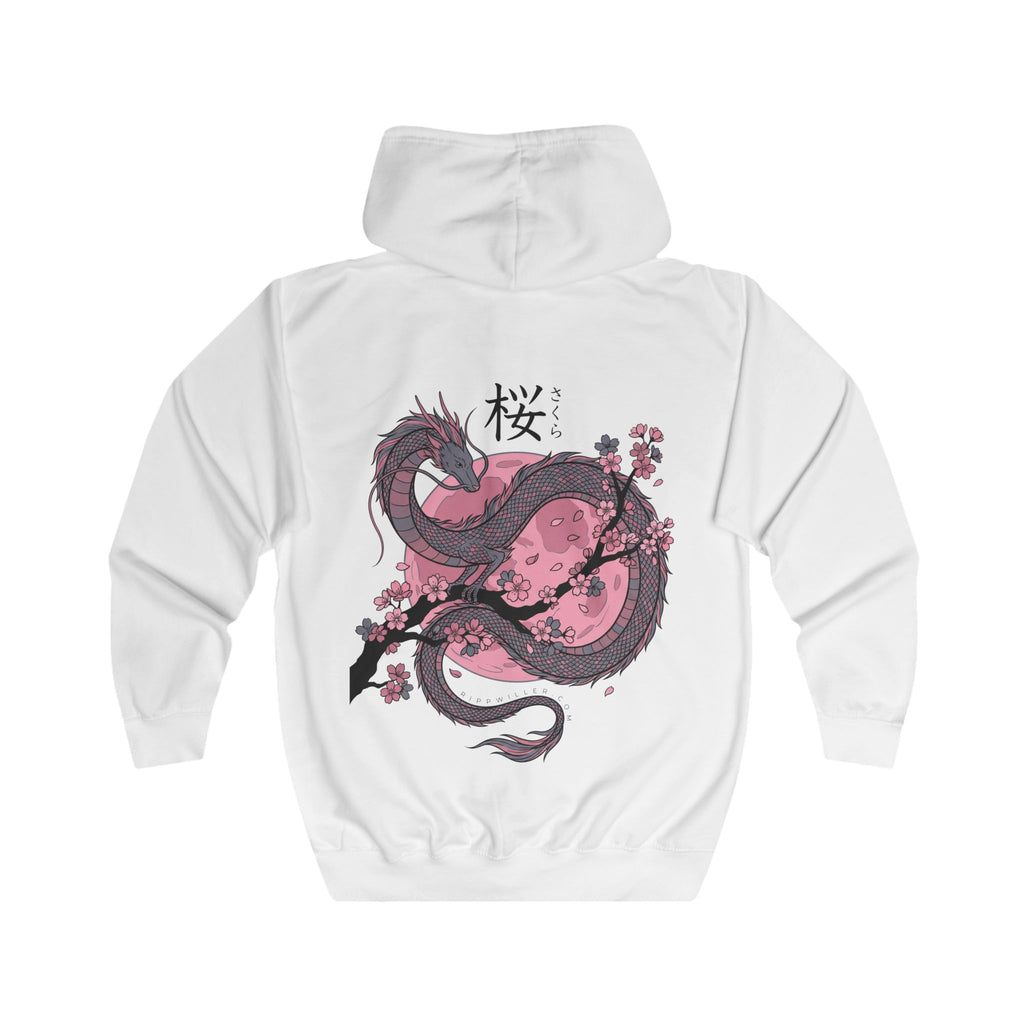 Rippwiller Moon Dragon Zip Hoodie