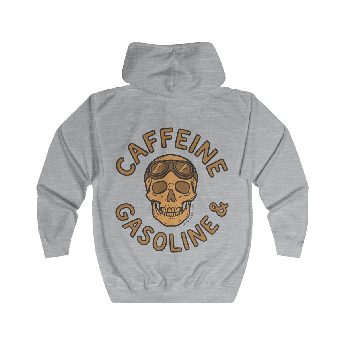 Rippwiller Caffeine and Gasoline Zip Hoodie