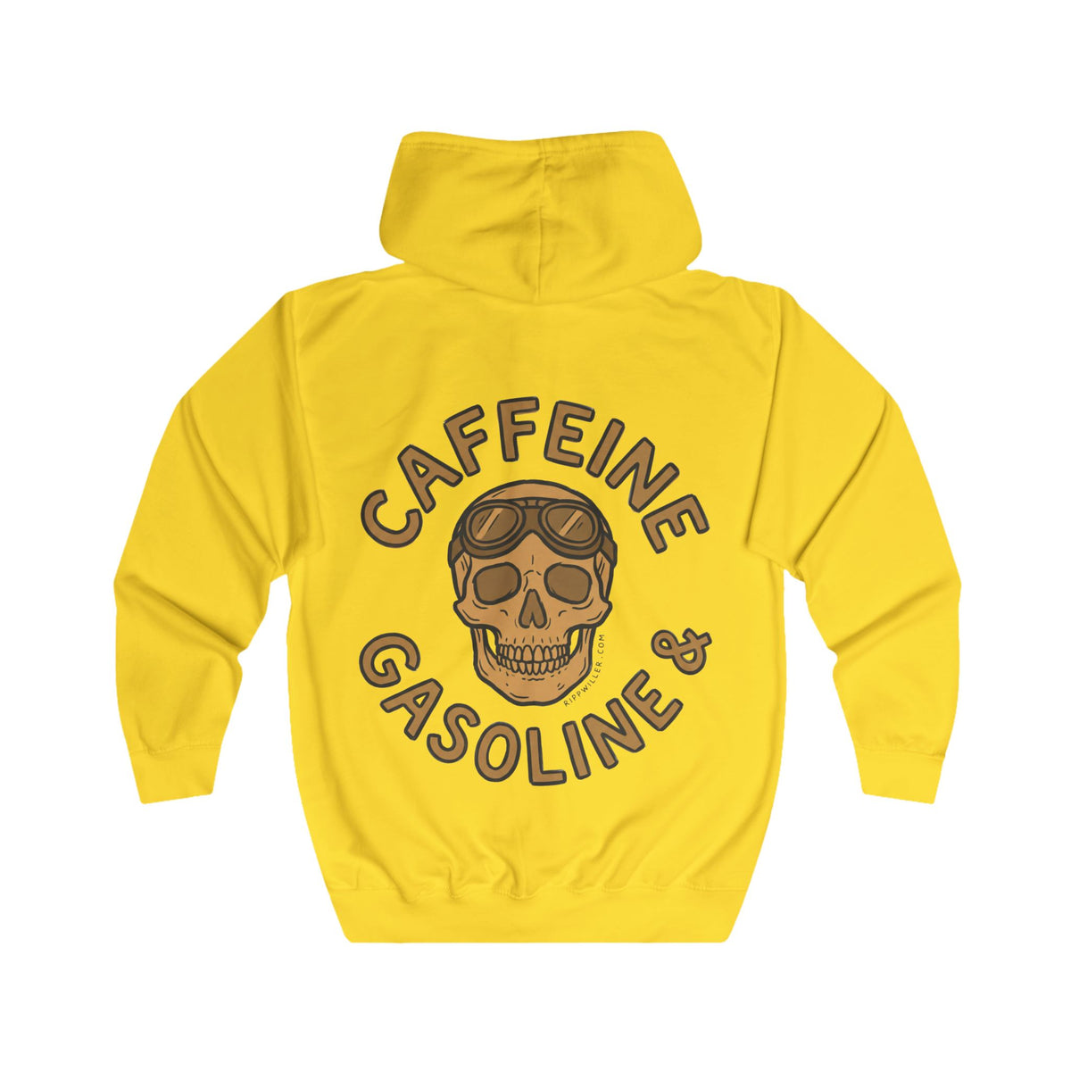 Rippwiller Caffeine and Gasoline Zip Hoodie