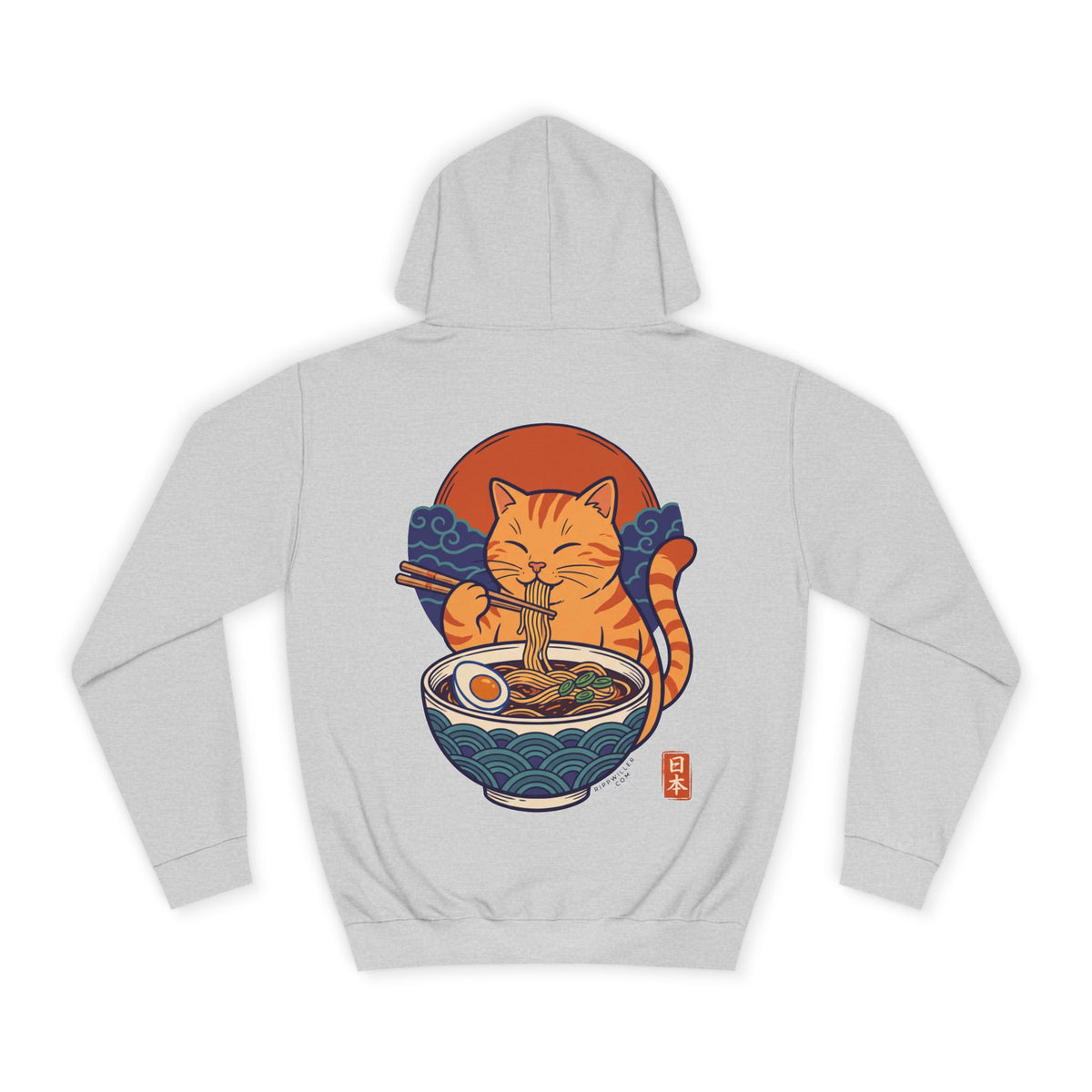 Rippwiller Ramen Cat Hoodie