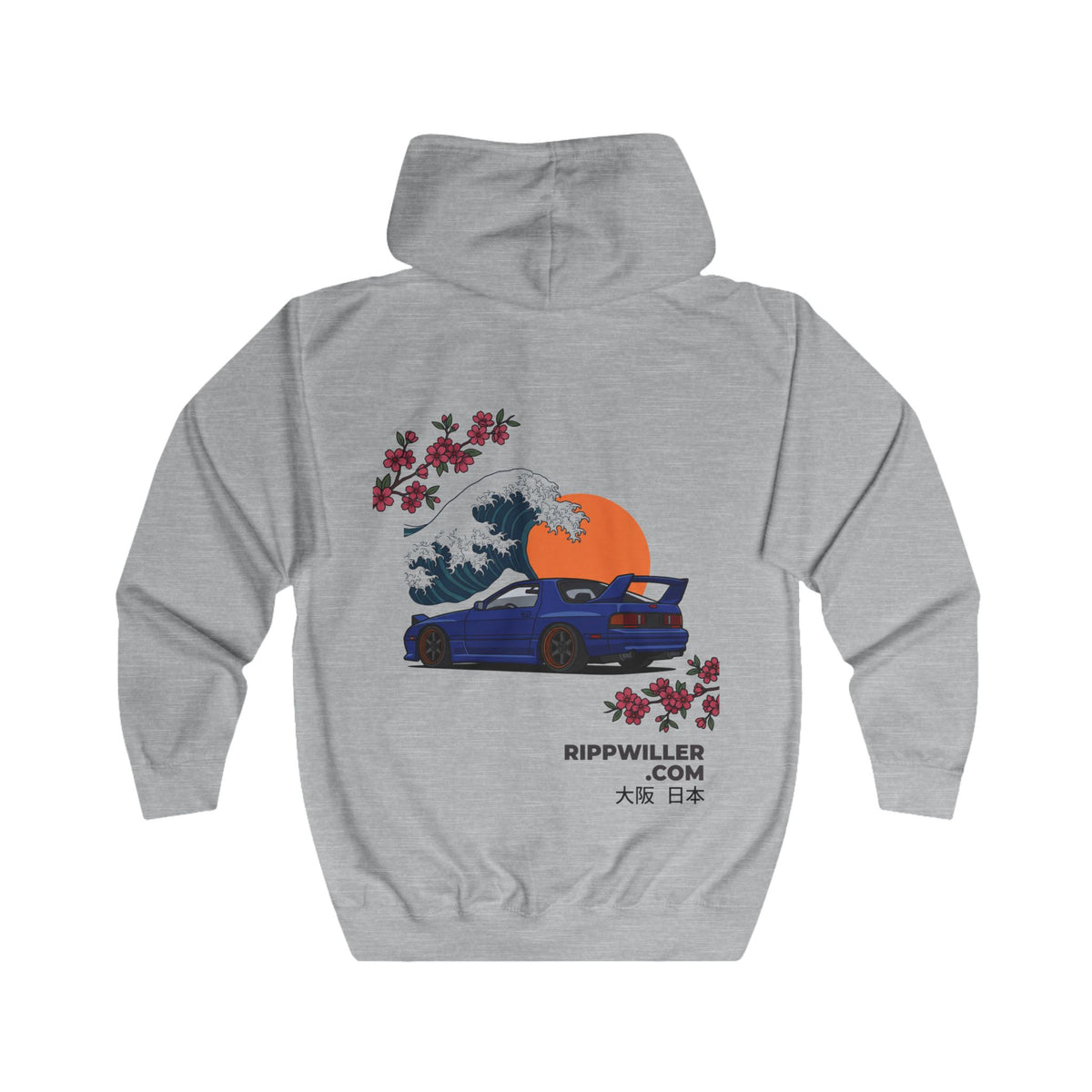 Rippwiller Night Runner Zip Hoodie