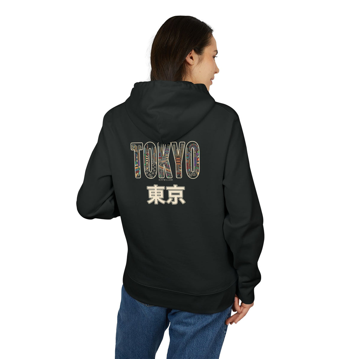Rippwiller Tokyo Skyline Night Hoodie