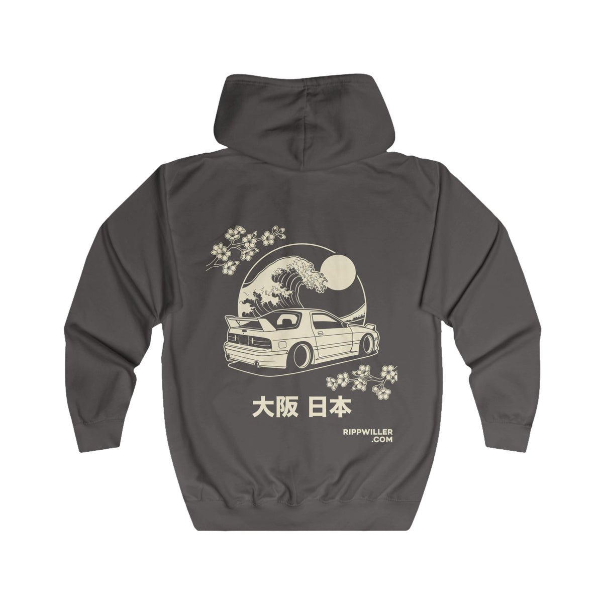 Rippwiller Night Runner Night Zip Hoodie