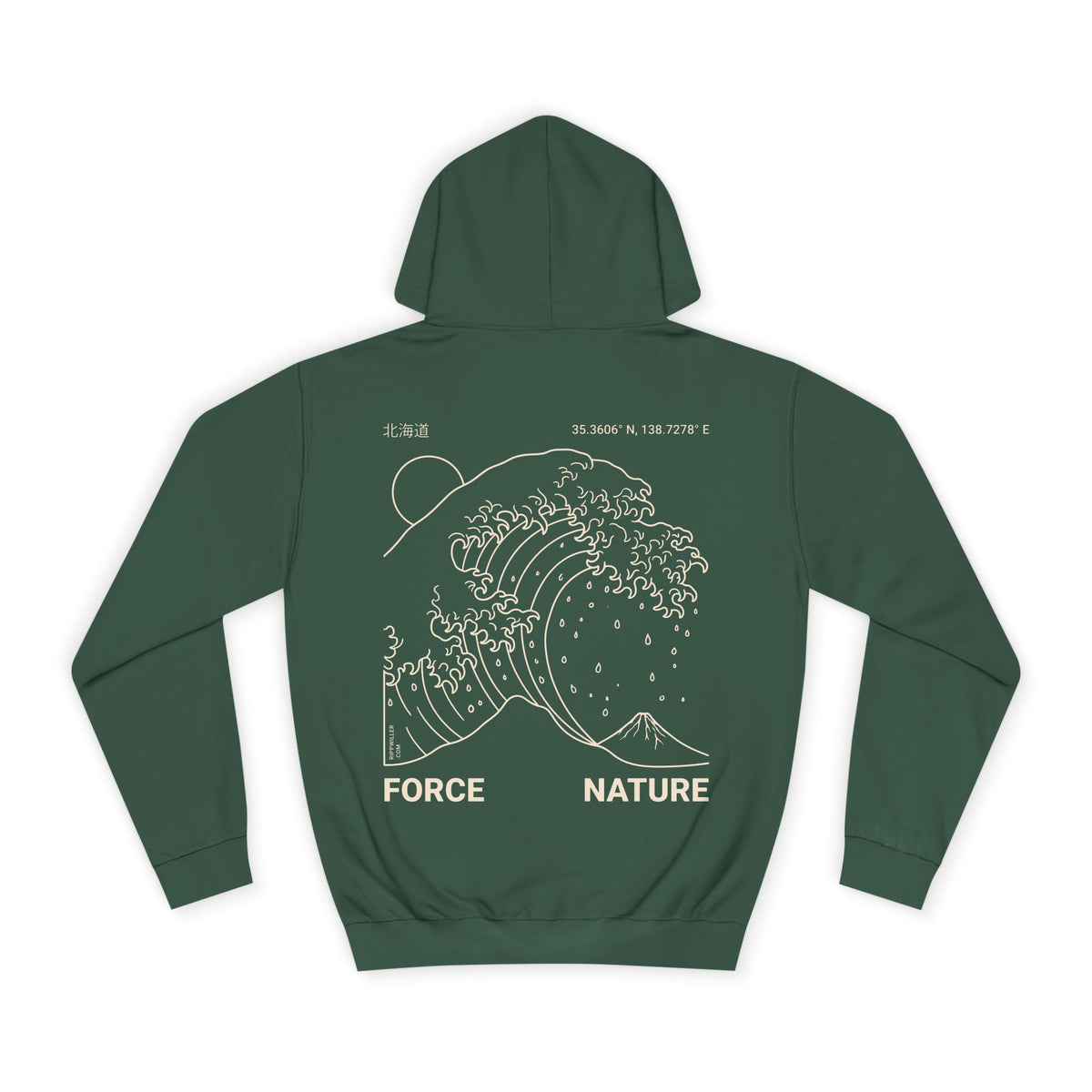 Rippwiller Hokkaido Wave Night Hoodie