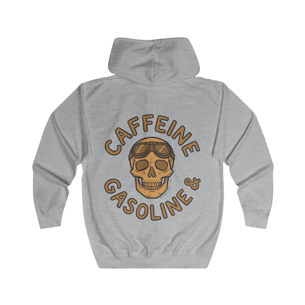 Rippwiller Caffeine and Gasoline Zip Hoodie