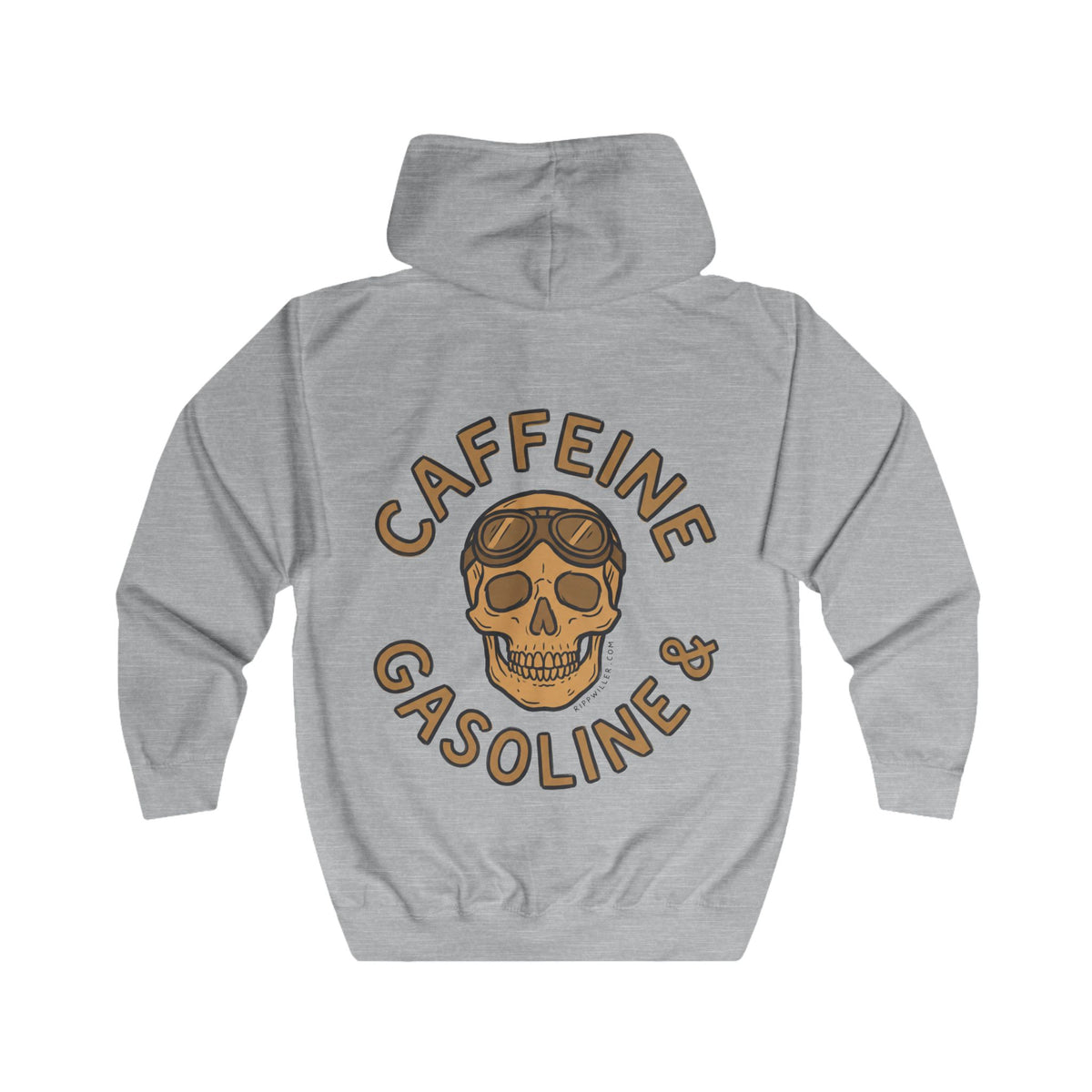 Rippwiller Caffeine and Gasoline Zip Hoodie