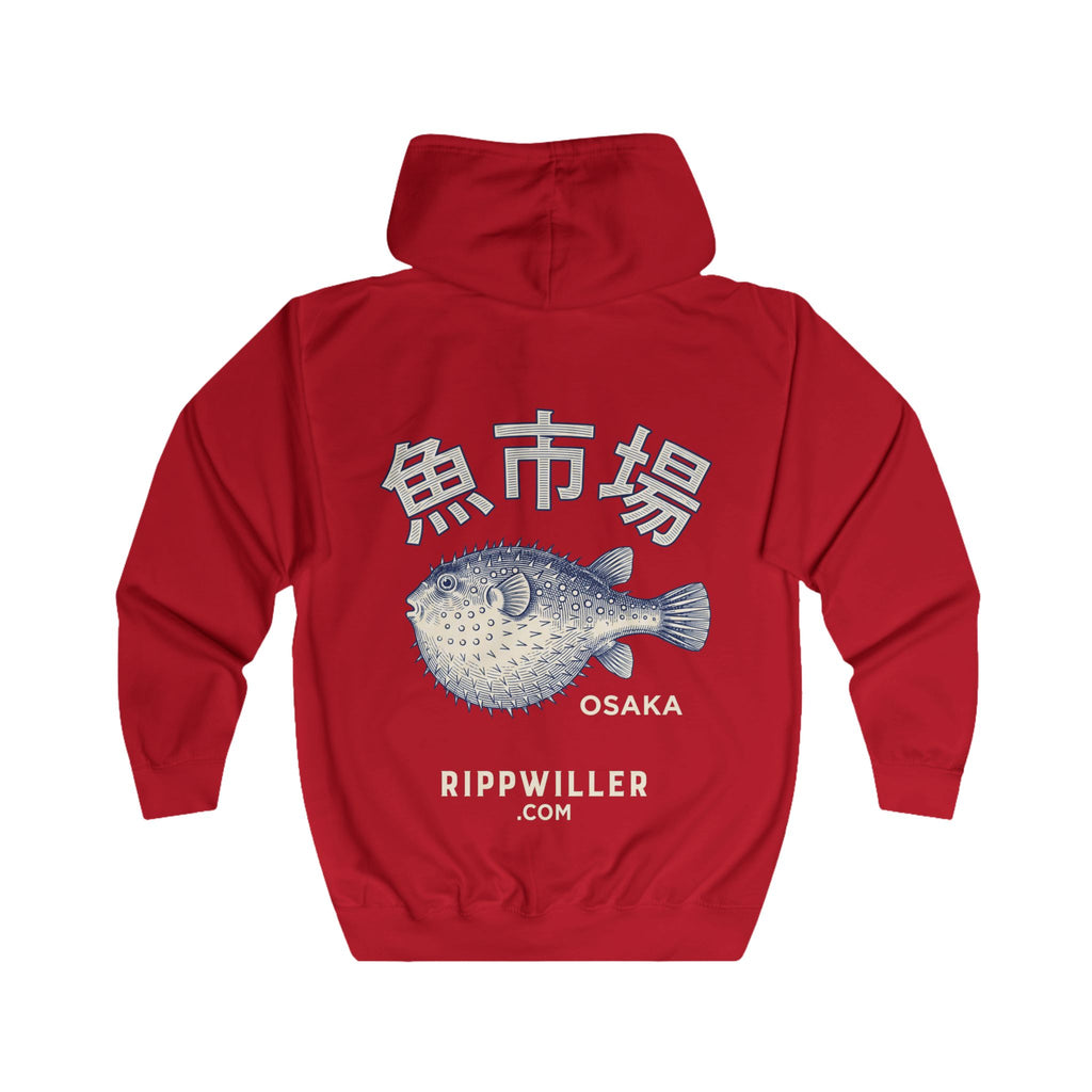 Rippwiller Fugu Market Night Zip Hoodie