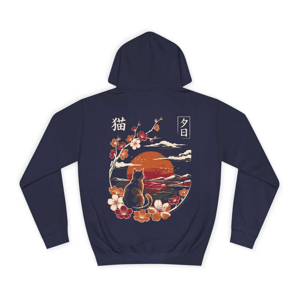 Rippwiller Evening Cat Night Hoodie