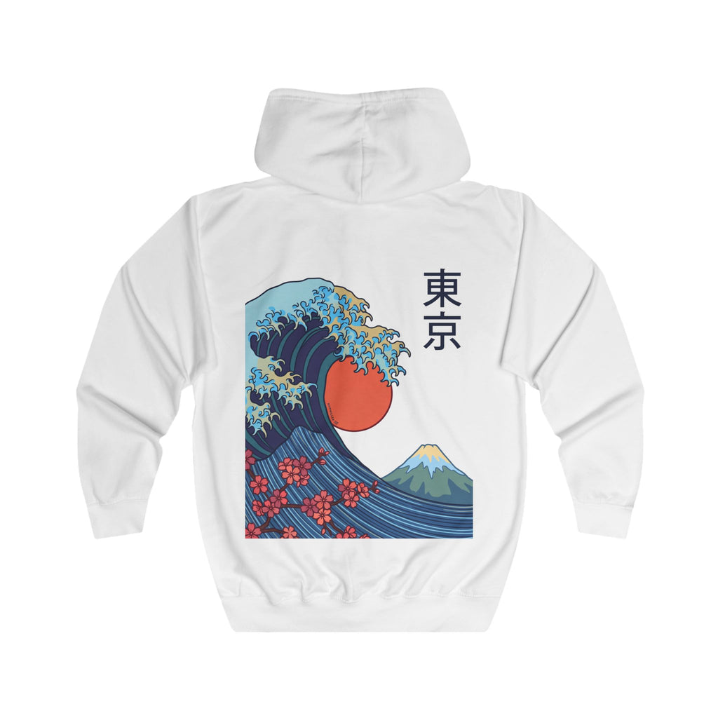 Rippwiller Great Wave Zip Hoodie