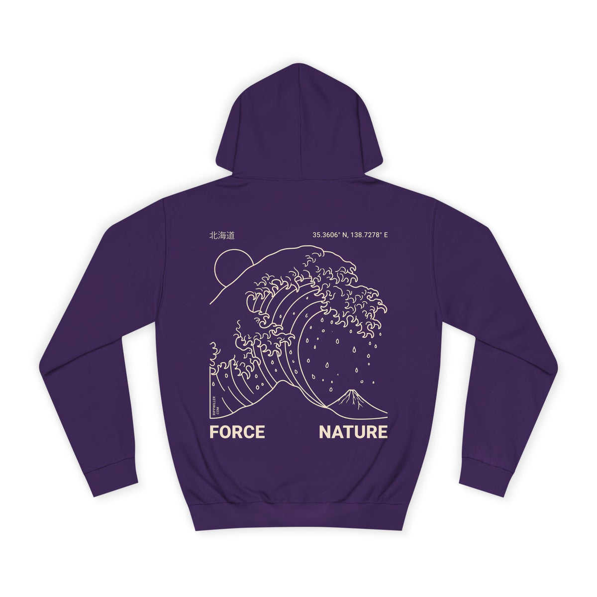 Rippwiller Hokkaido Wave Night Hoodie