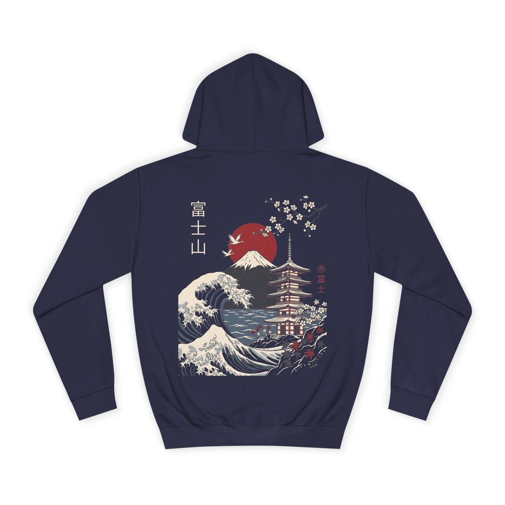 Rippwiller Red Fuji Night Hoodie
