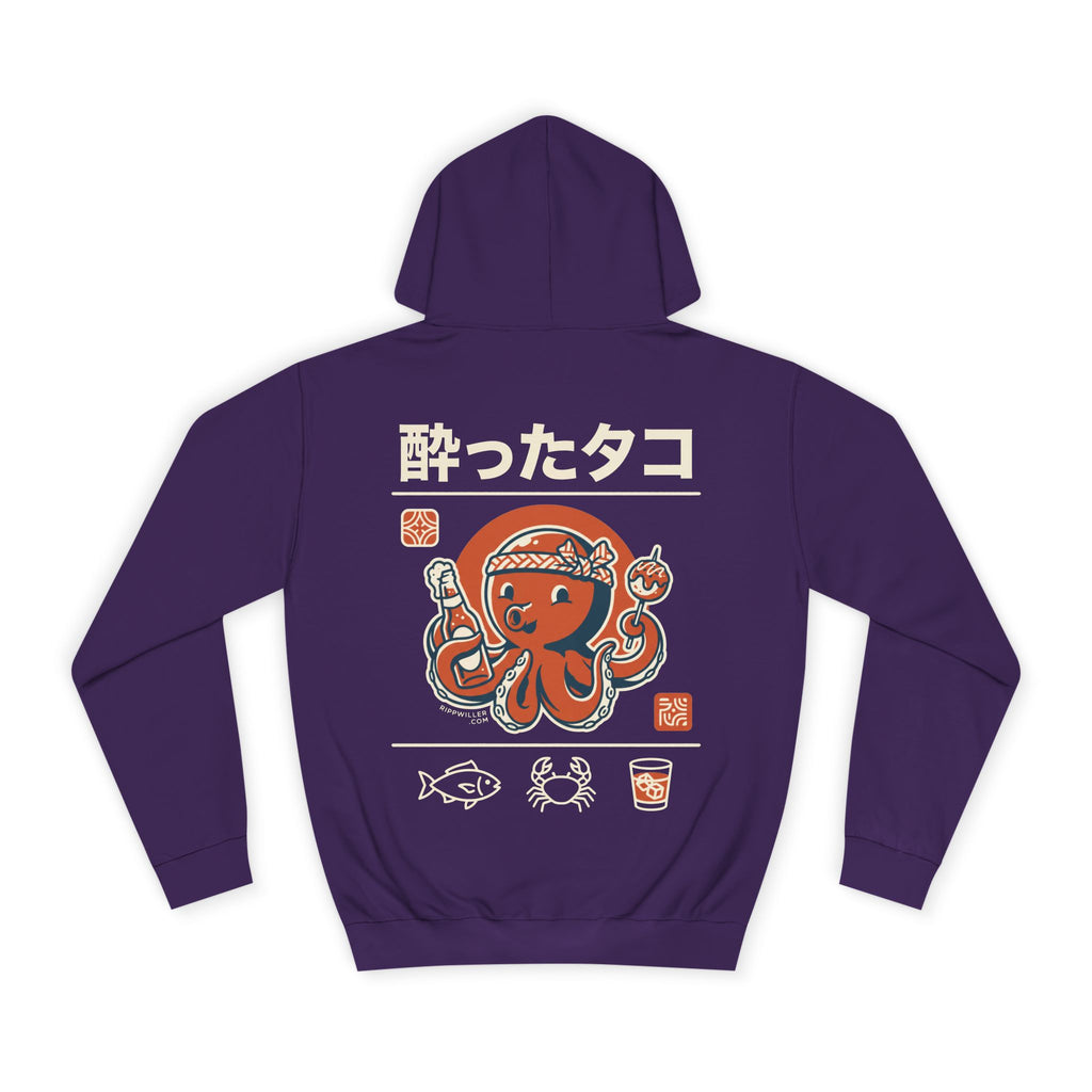 Rippwiller Drunken Octopus Night Hoodie