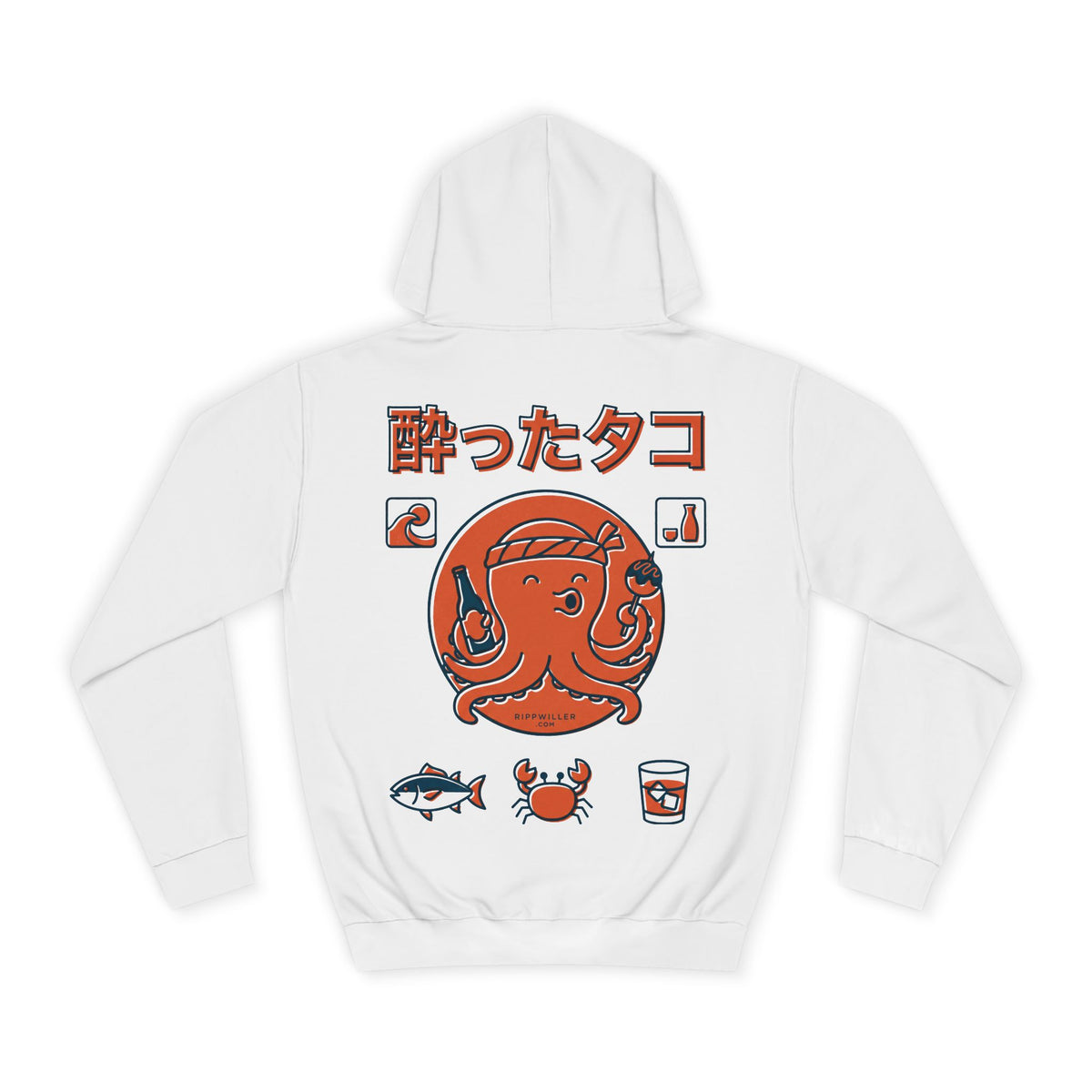Rippwiller Drunken Octopus Hoodie