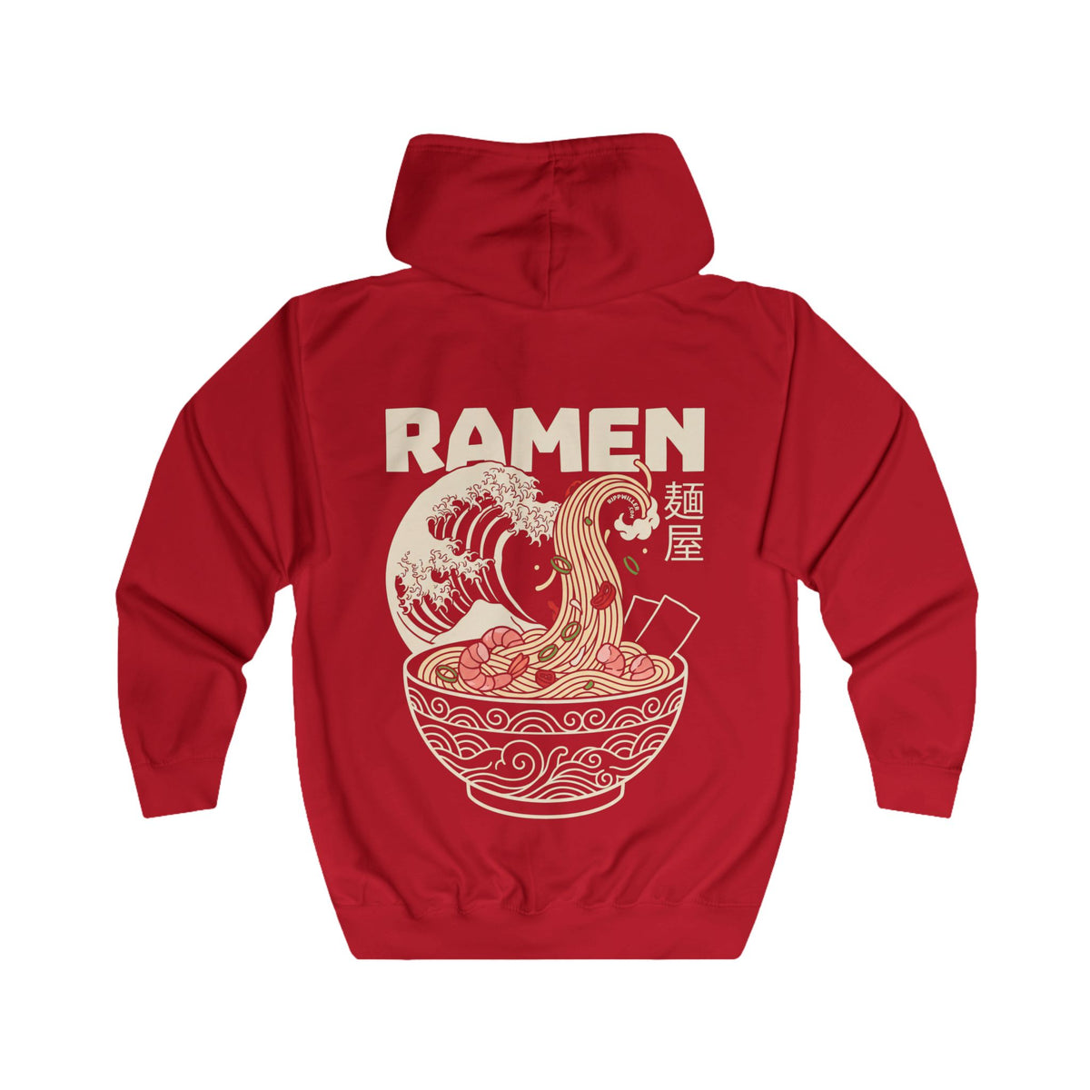 Rippwiller Noodle Shop Night Zip Hoodie