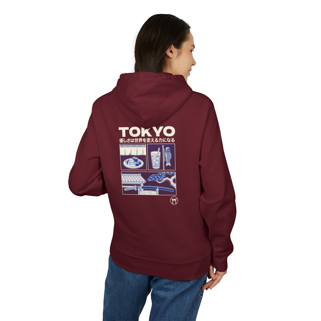Rippwiller Tokyo Blue Night Hoodie