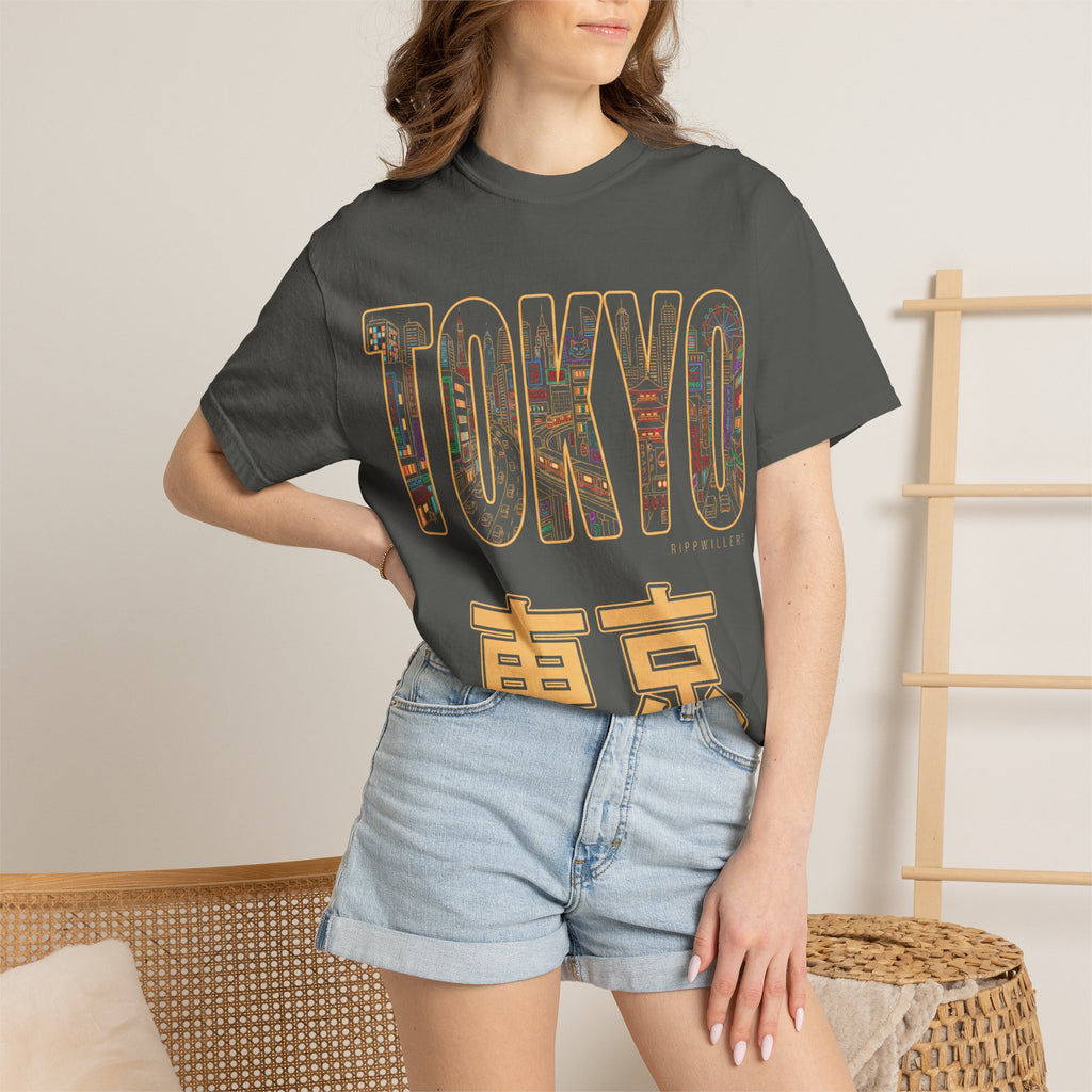 Rippwiller Tokyo Skyline Night Tee