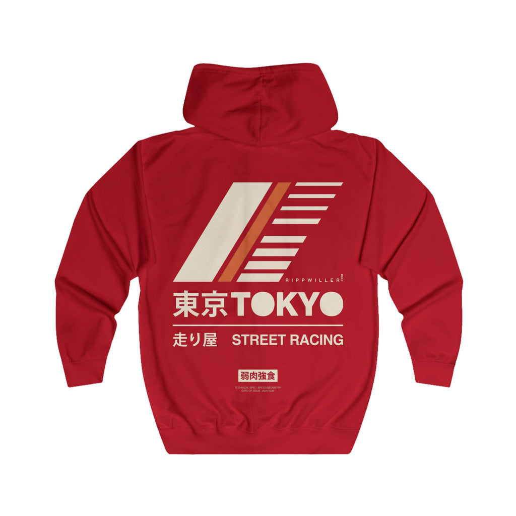 Rippwiller Street Racing Night Zip Hoodie