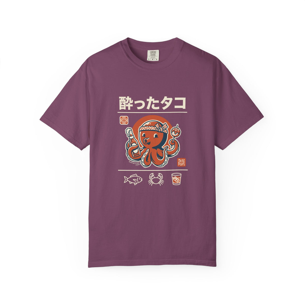 T-shirt Rippwiller Drunken Octopus Night
