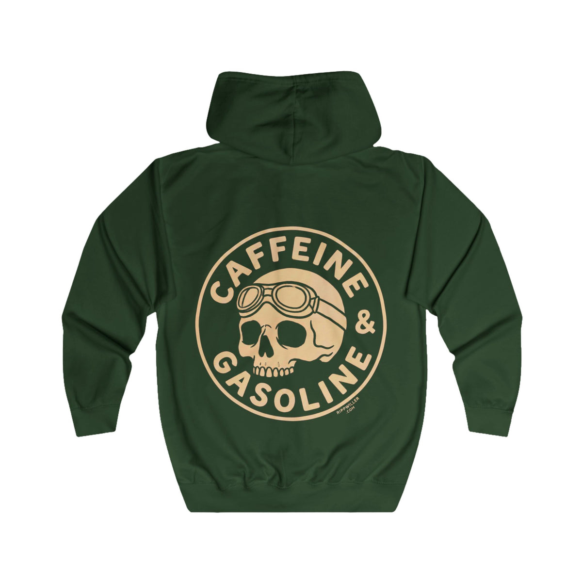 Rippwiller Caffeine and Gasoline Night Zip Hoodie