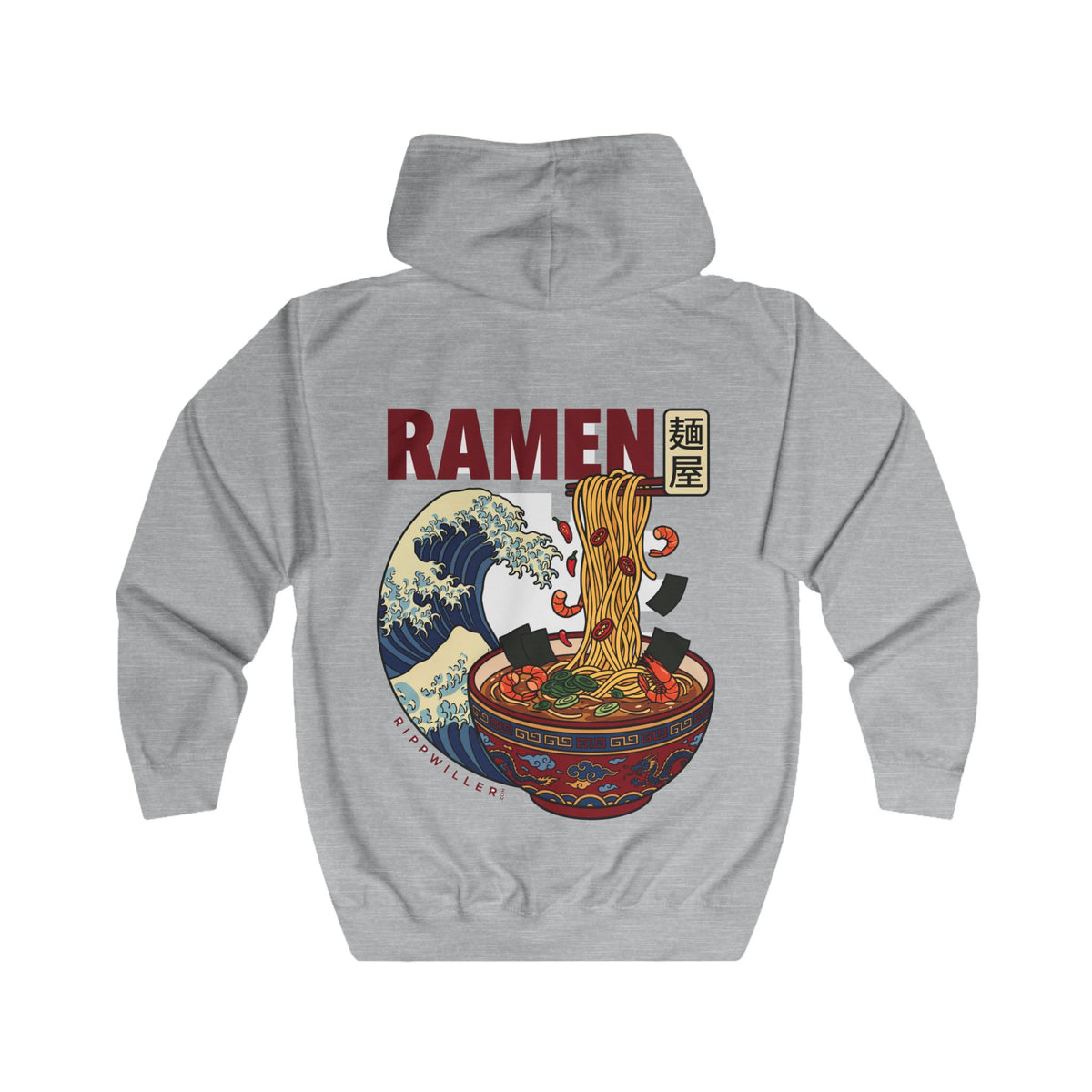 Rippwiller Noodle Shop Zip Hoodie