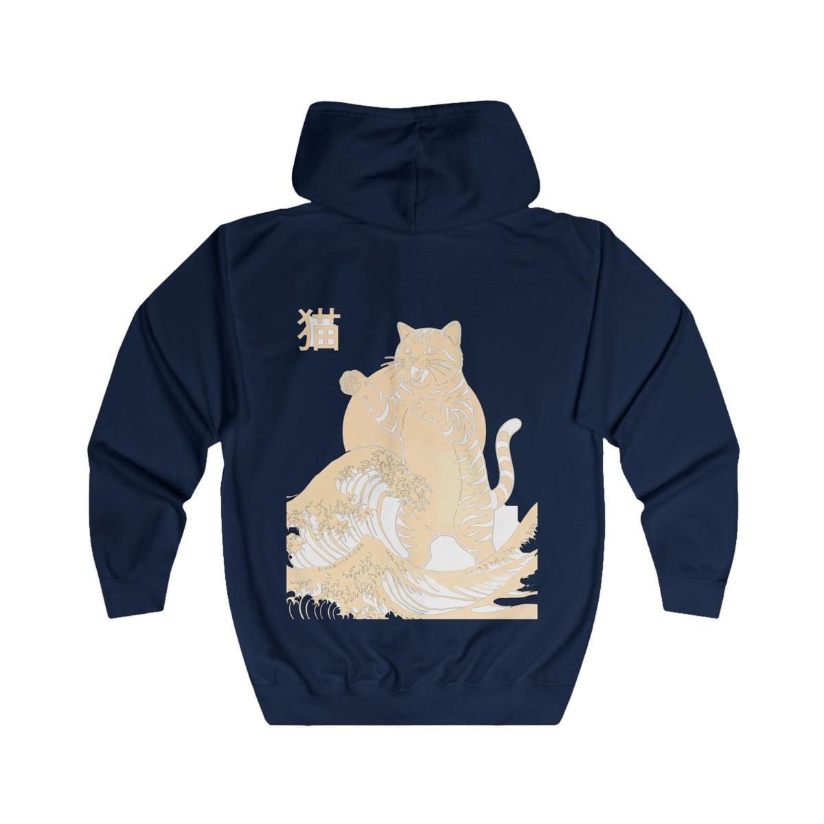 Rippwiller Kaiju Cat Night Zip Hoodie