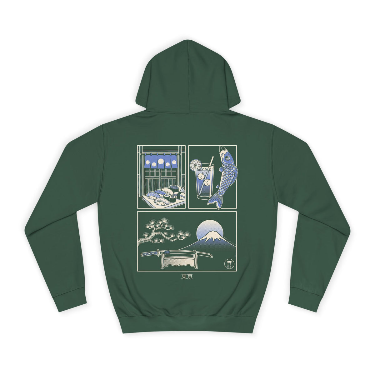Rippwiller Tokyo Panels Night Hoodie