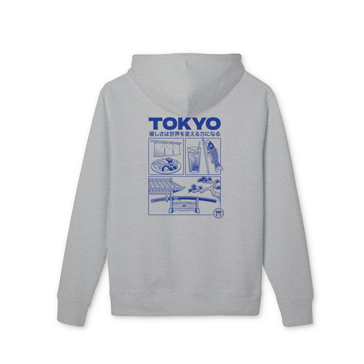 Rippwiller Tokyo Blue Hoodie