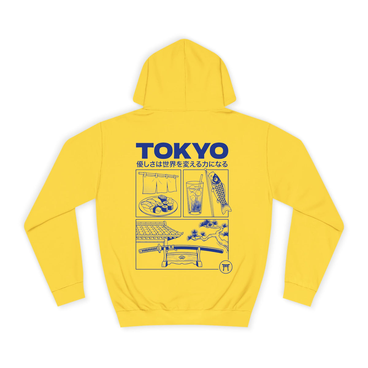 Rippwiller Tokyo Blue Hoodie