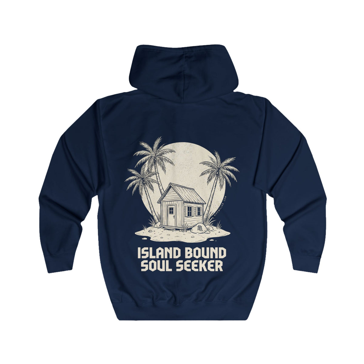 Rippwiller Island House Night Zip Hoodie