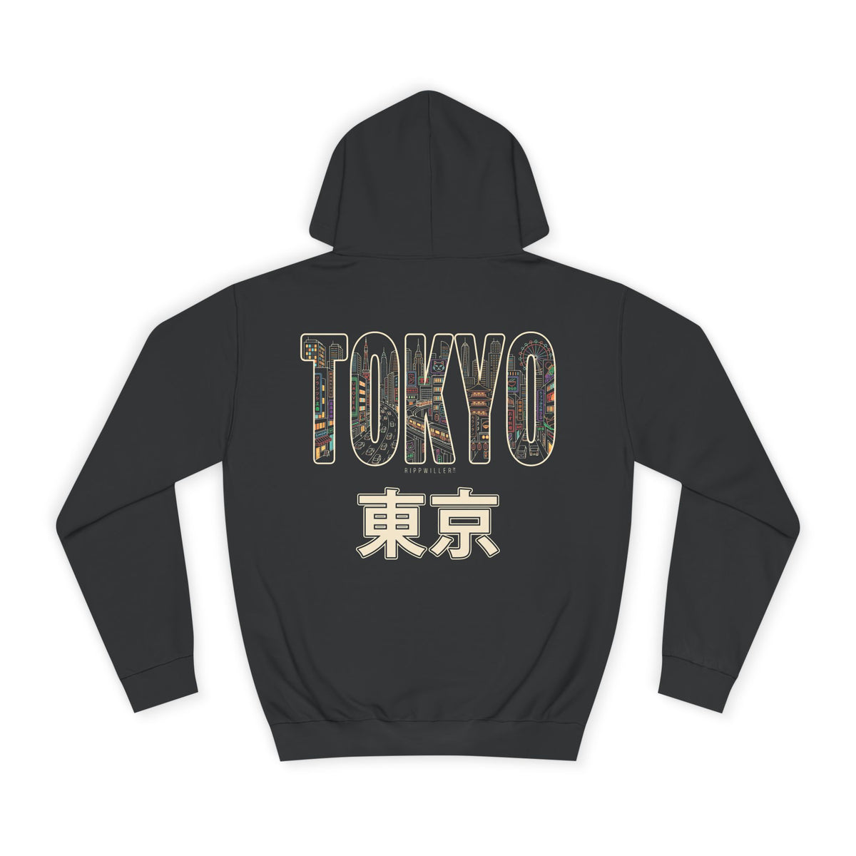 Rippwiller Tokyo Skyline Night Hoodie