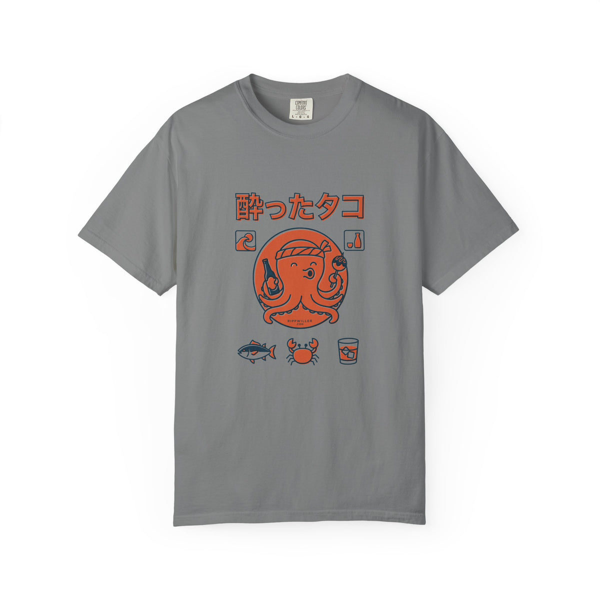T-shirt Rippwiller Drunken Octopus