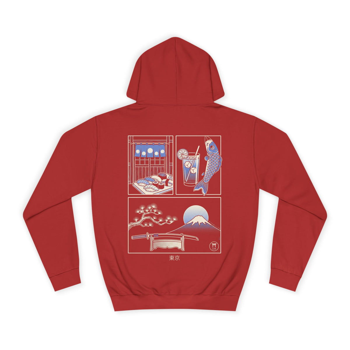 Rippwiller Tokyo Panels Night Hoodie