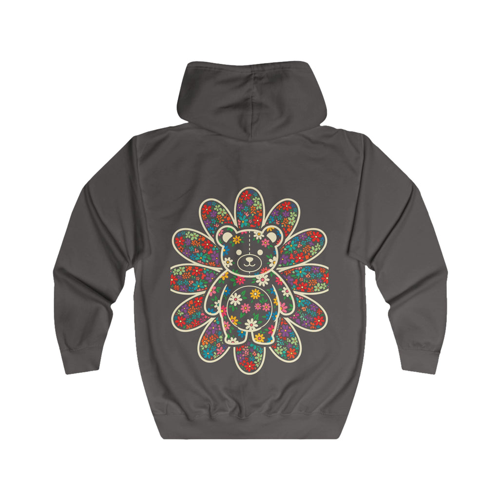 Rippwiller Flower Bear Night Zip Hoodie