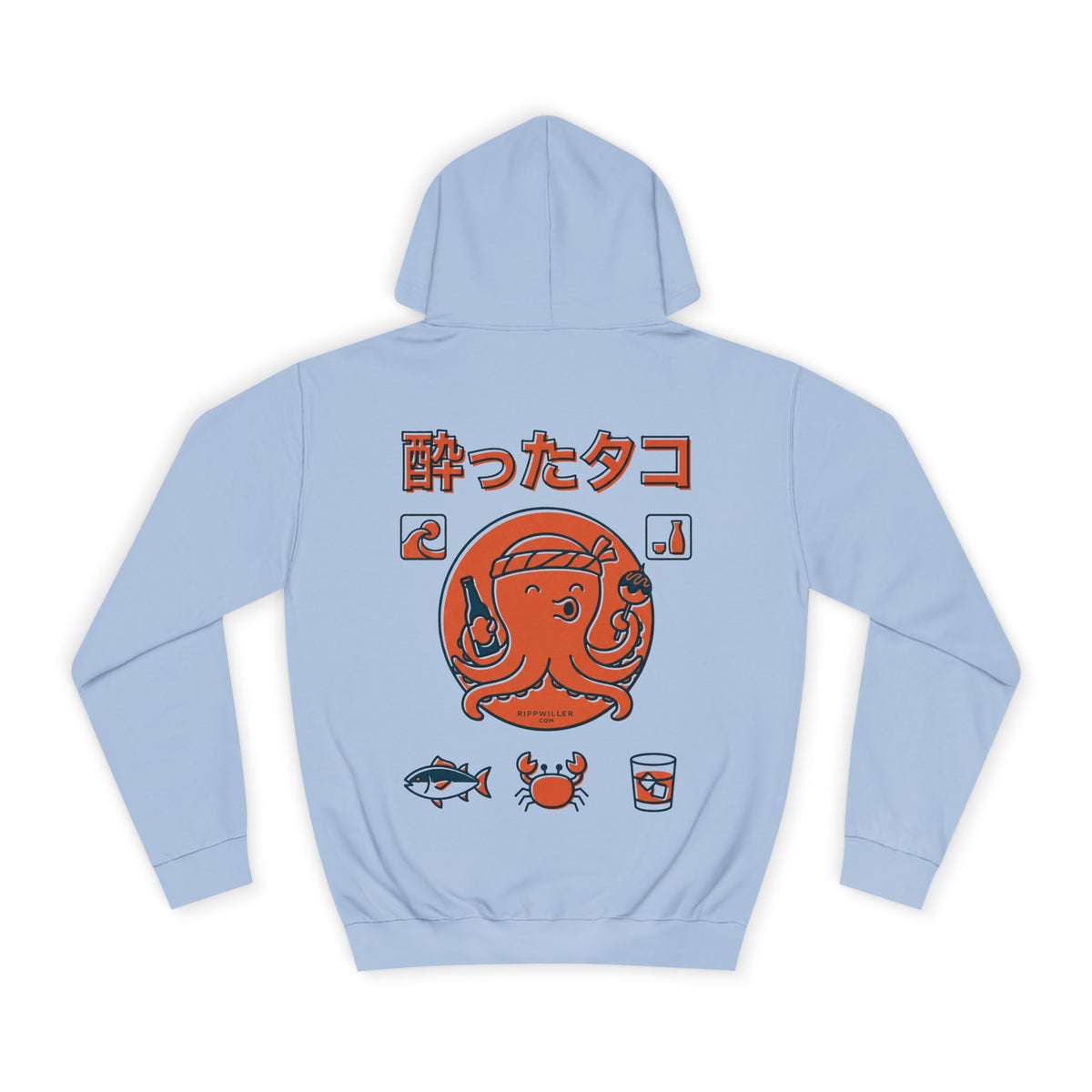Rippwiller Drunken Octopus Hoodie